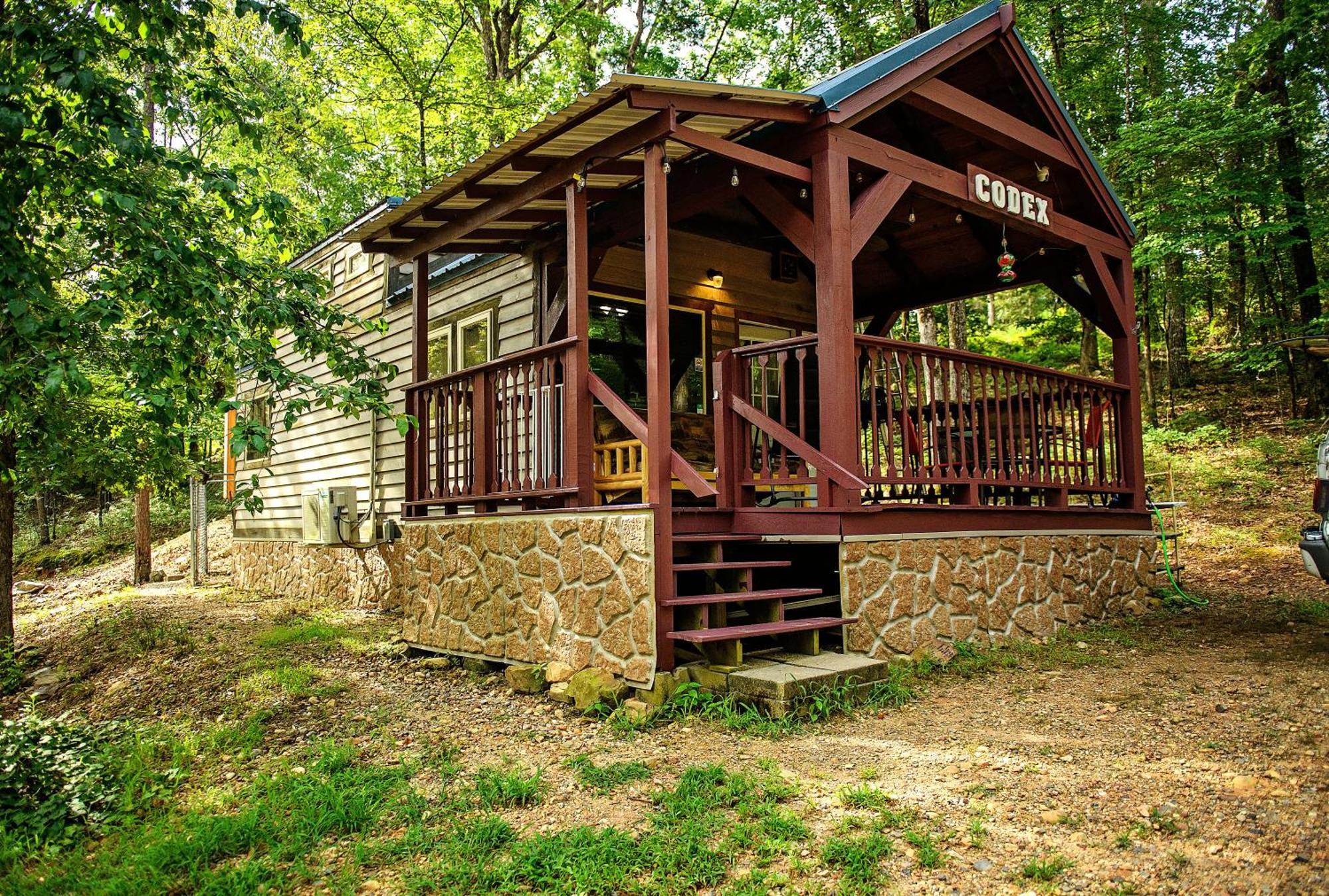 The Codex - Parker Creek Bend Cabins Мурфрісборо Екстер'єр фото